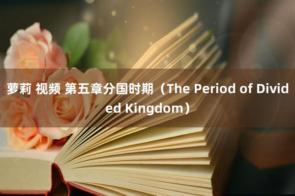 萝莉 视频 第五章　分国时期（The Period of Divided Kingdom）