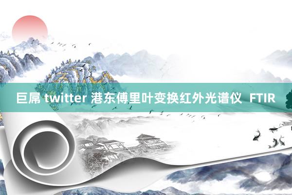 巨屌 twitter 港东傅里叶变换红外光谱仪  FTIR